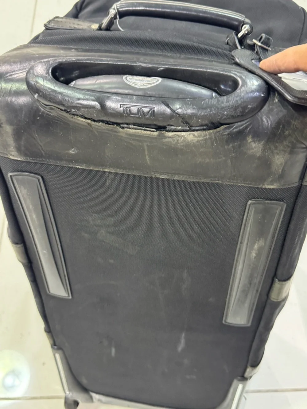 Tumi black rolling
